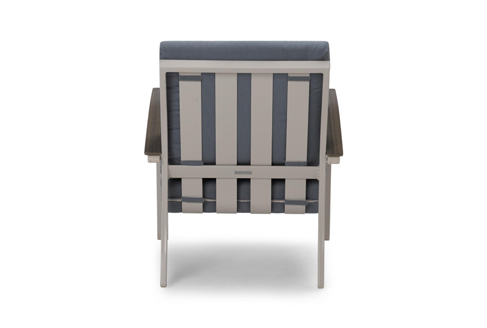 Bazza Cushion Arm Chair w/ Polymer Arms