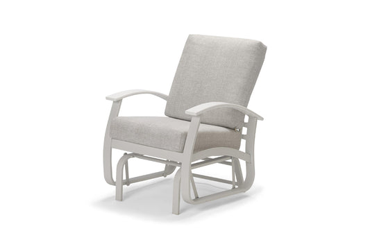 Belle Isle Cushion Single-Seat Glider w/ Polymer Accents