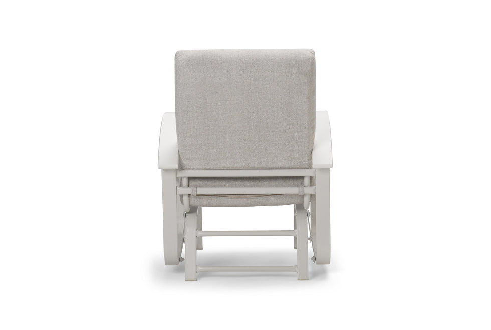 Belle Isle Cushion Single-Seat Glider w/ Polymer Accents