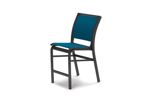 Kendall Sling Balcony Height Stacking Armless Cafe Chair