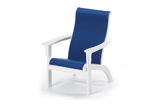 Adirondack MGP Sling Chat Height Arm Chair