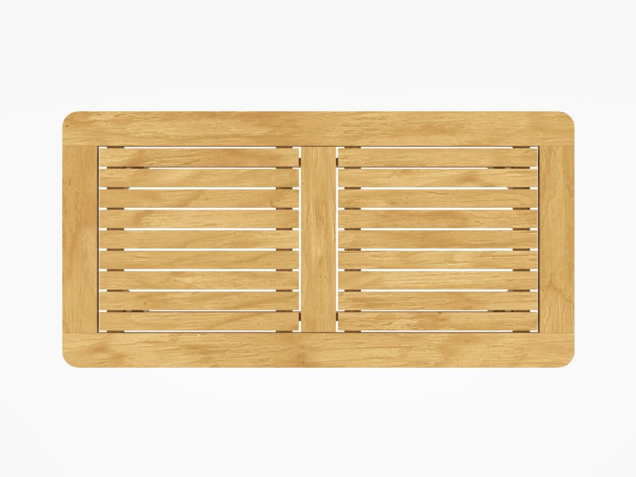 Foundations 48×24” Rectangular Teak Coffee Table