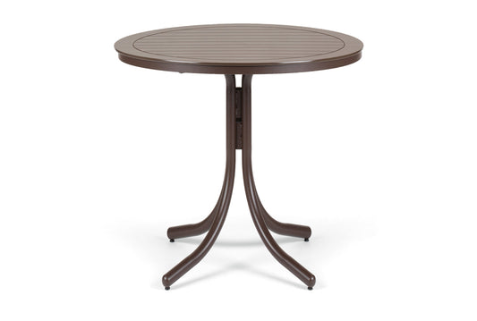Slat 42" Round Bar Height Table w/ hole