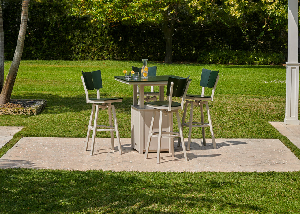 Avant MGP Aluminum Balcony Height Swivel Chair