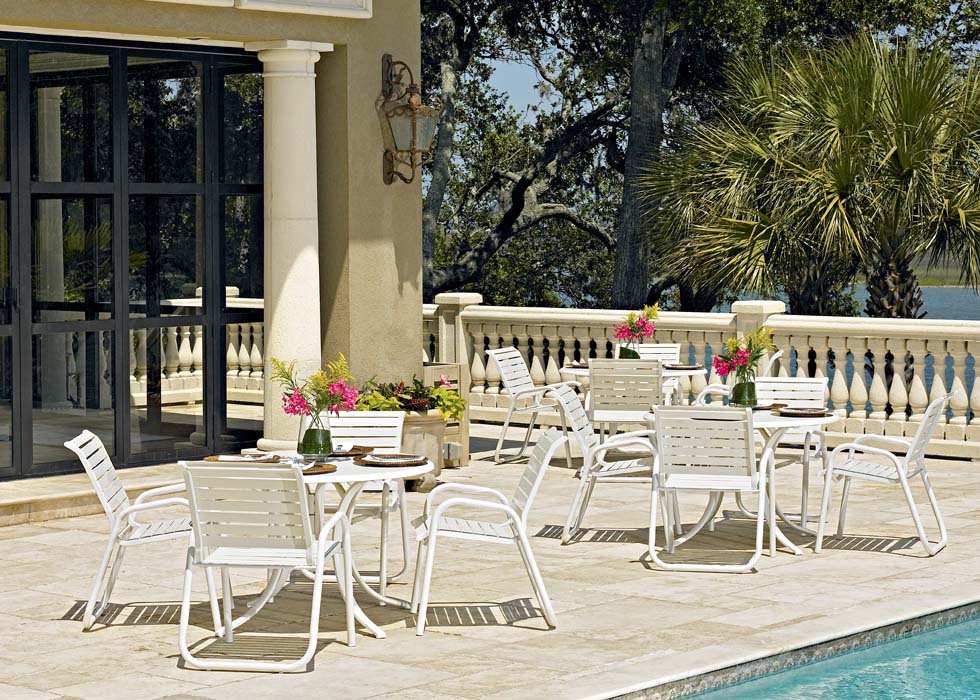 Reliance Contract Strap Stacking Bistro Chair