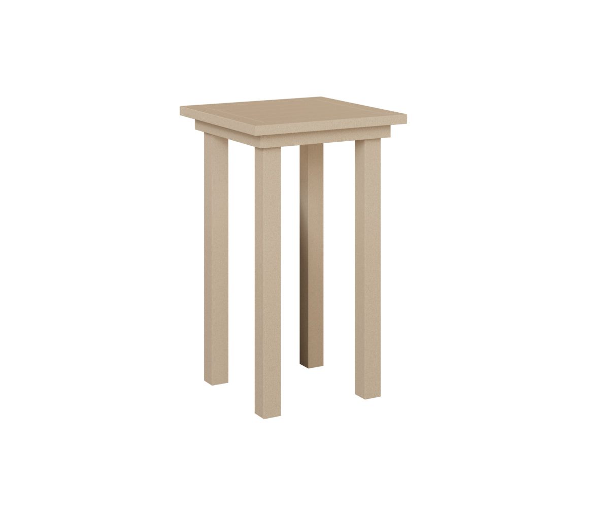 Vida End Table Bar Height