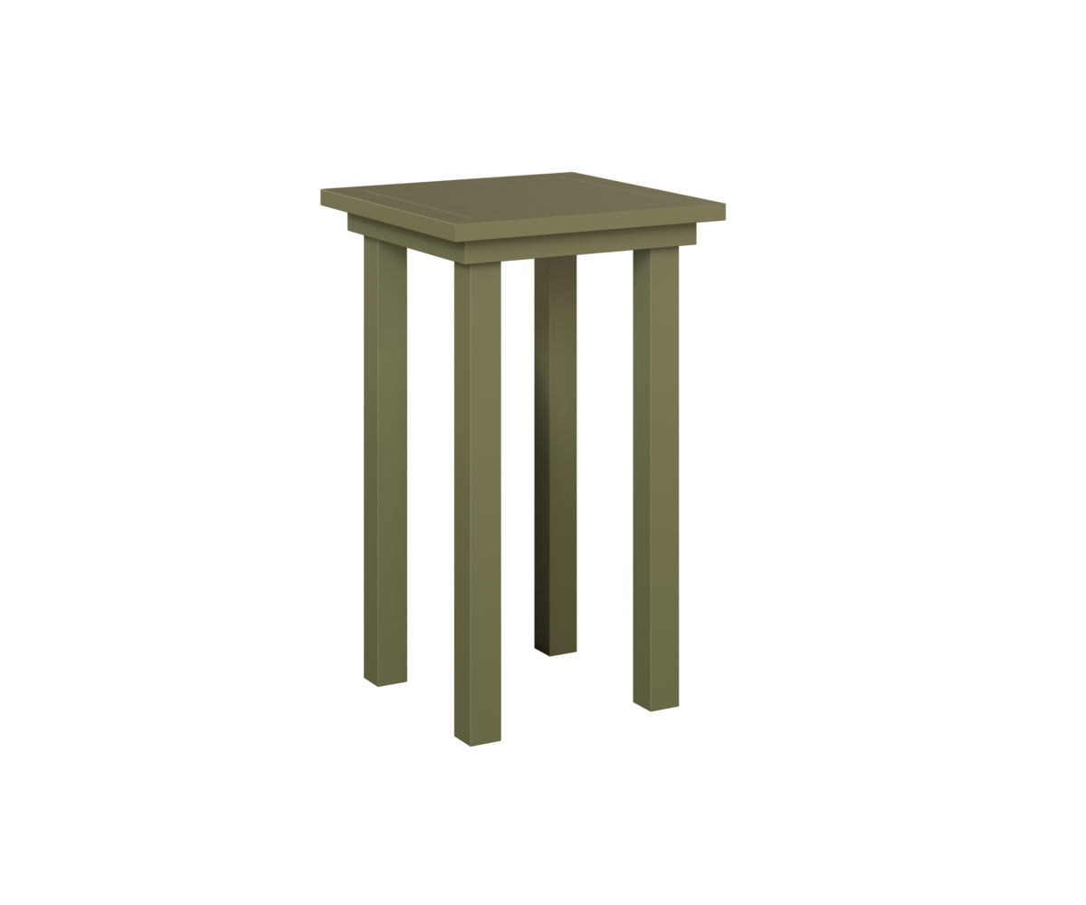 Vida End Table Bar Height