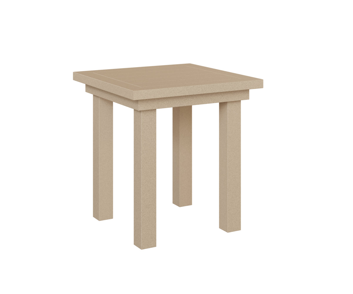 Vida End Table Dining Height