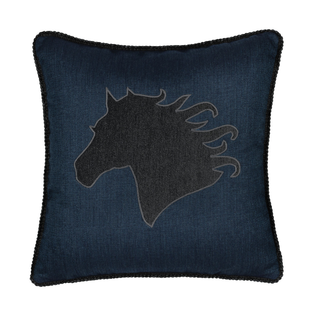 Black Beauty 22"x22" Toss Pillow