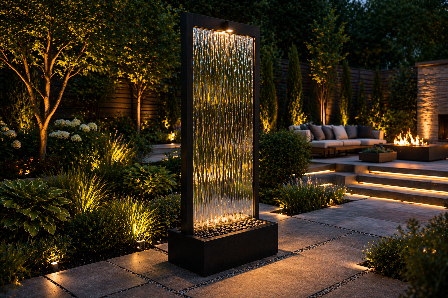 Cascade Mirror Waterfall