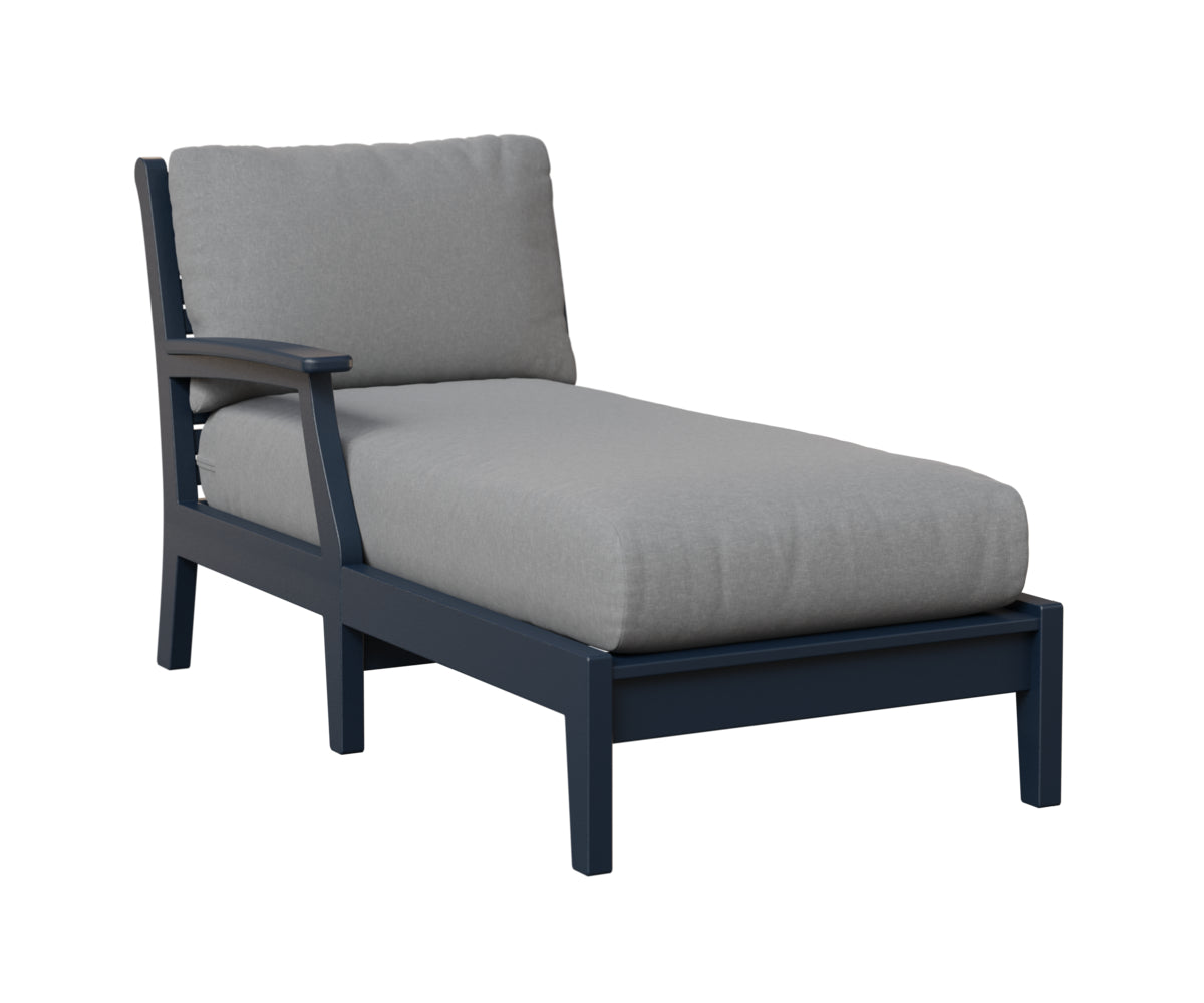 Classic Terrace Arm Chaise Lounge – Right
