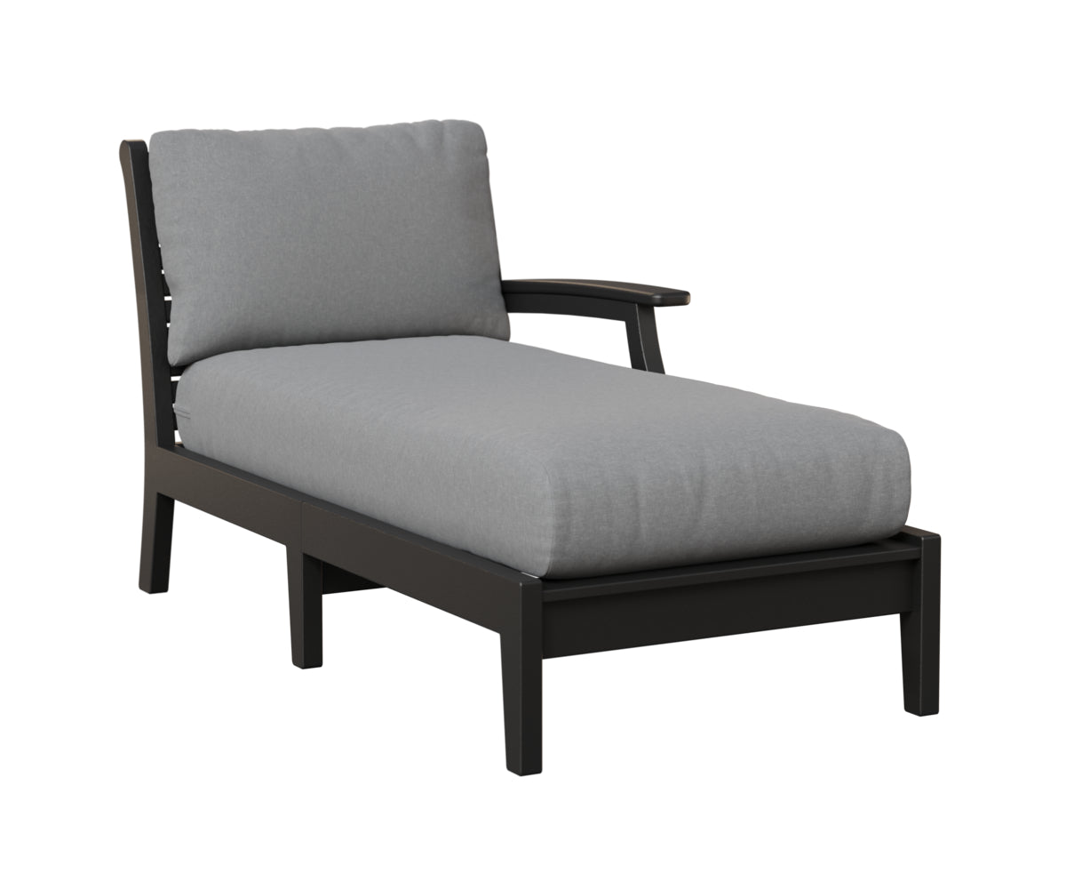 Classic Terrace Arm Chaise Lounge – Left