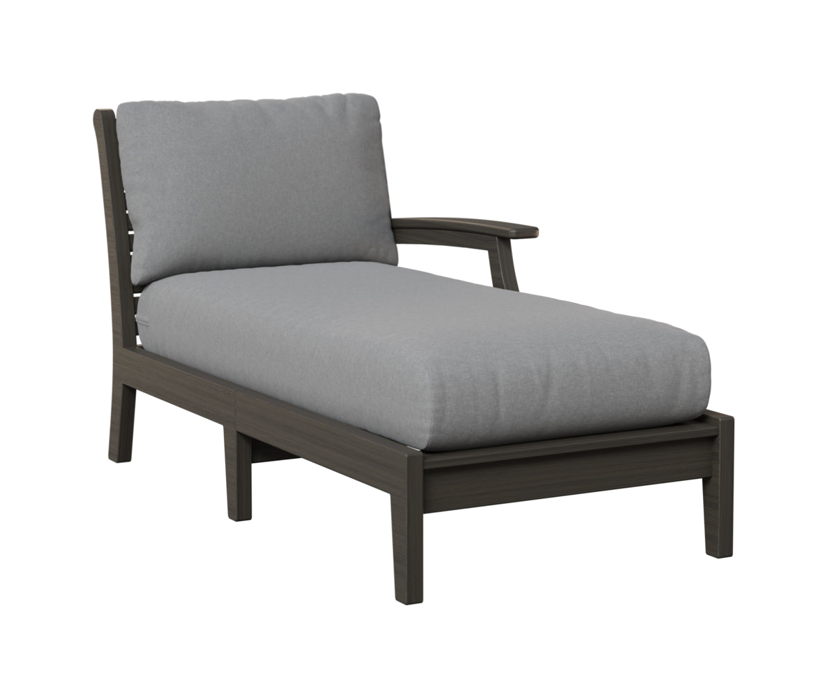 Classic Terrace Arm Chaise Lounge – Left