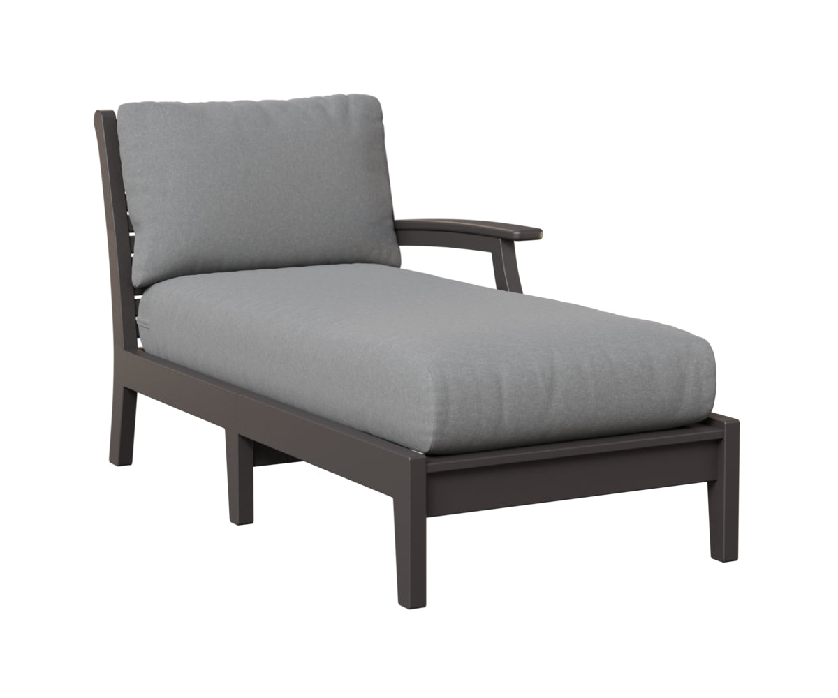 Classic Terrace Arm Chaise Lounge – Left