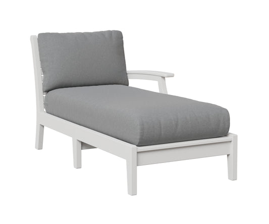 Classic Terrace Arm Chaise Lounge – Left