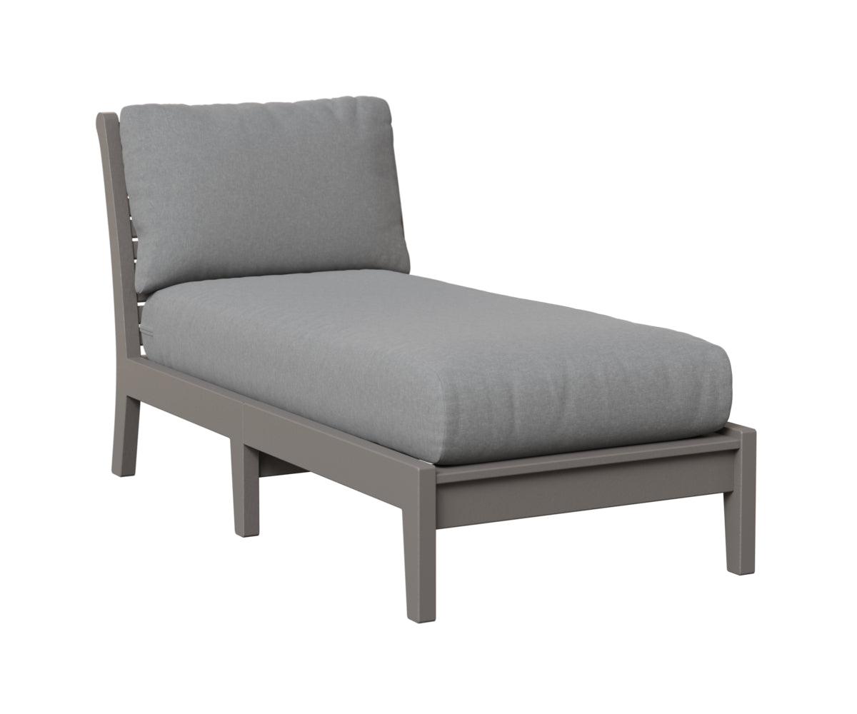 Classic Terrace Armless Chaise Lounge