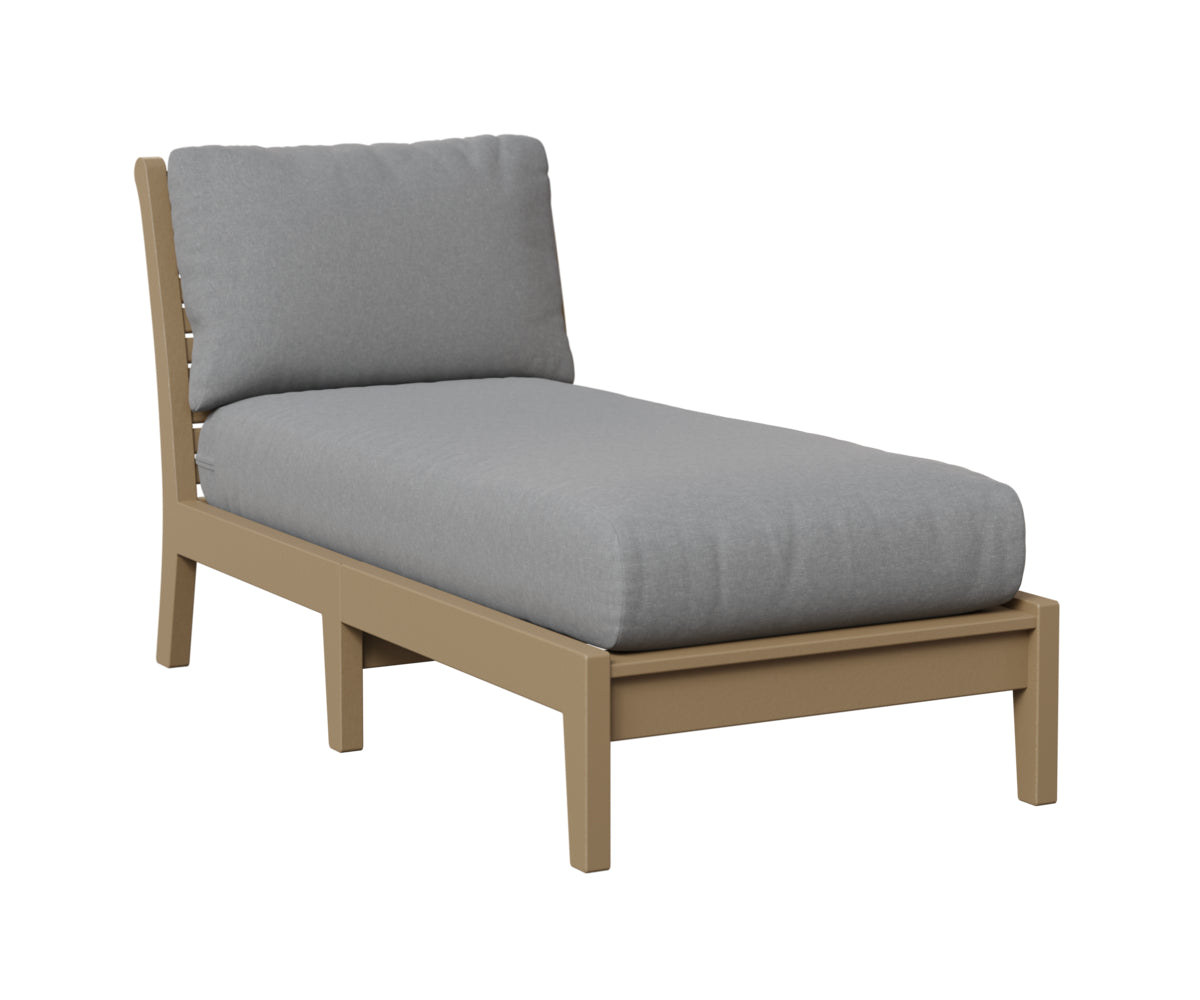 Classic Terrace Armless Chaise Lounge