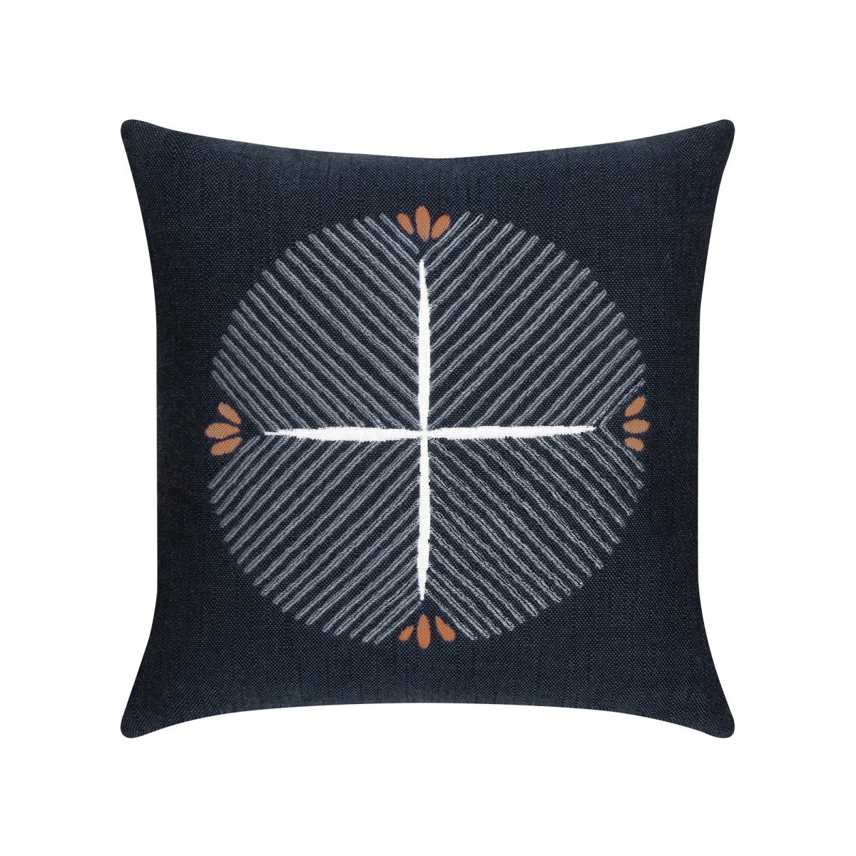 Direction Indigo 22"x22" Toss Pillow *