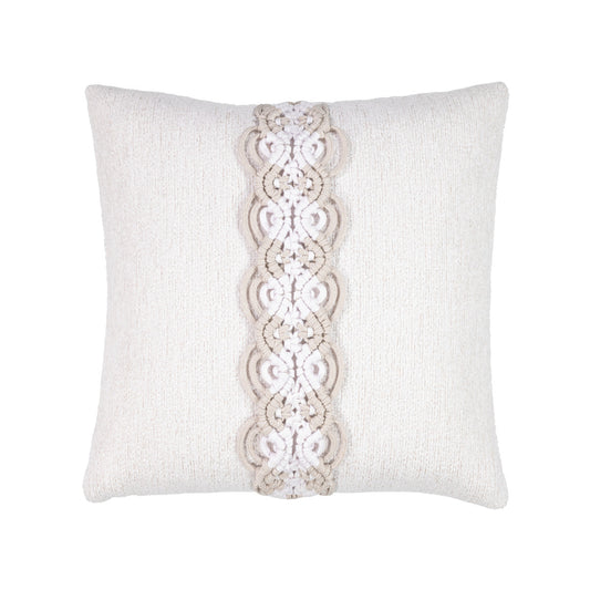 Distinct Oyster 20"x20" Toss Pillow