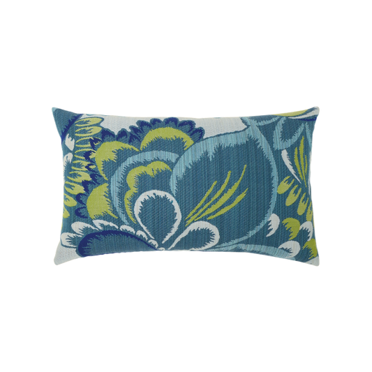 Floral Wave 12"x20" Toss Pillow