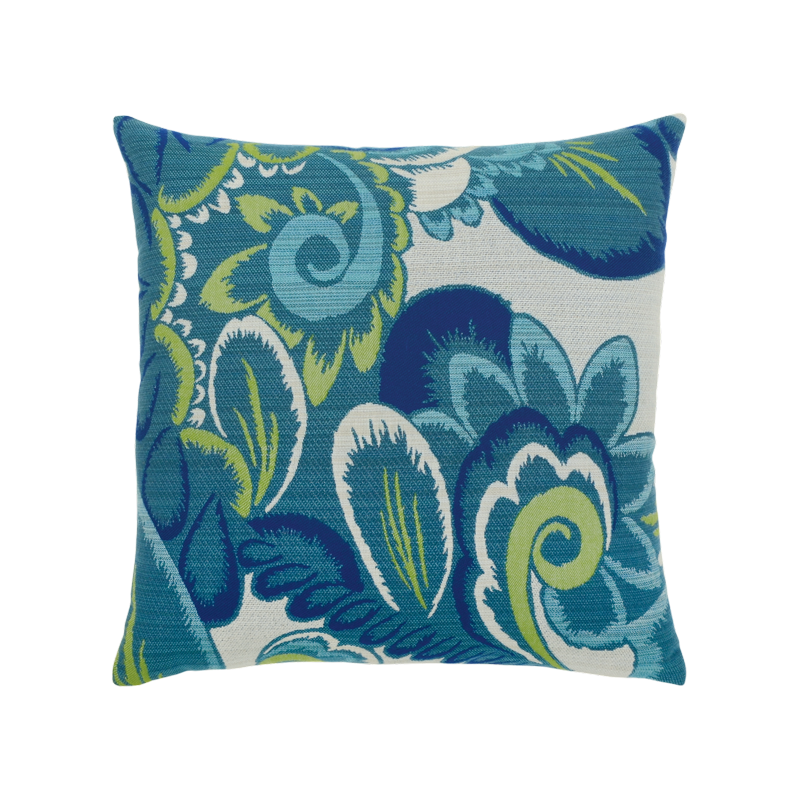 Floral Wave 20"x20" Toss Pillow
