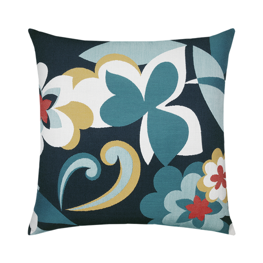 Floral Impact 22"x22" Toss Pillow