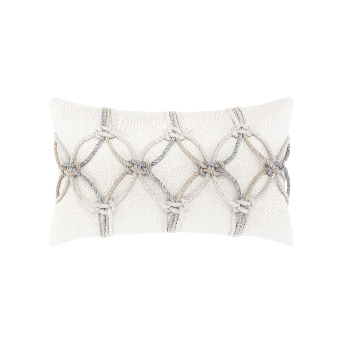 Grigio Rope 12"x20" Toss Pillow