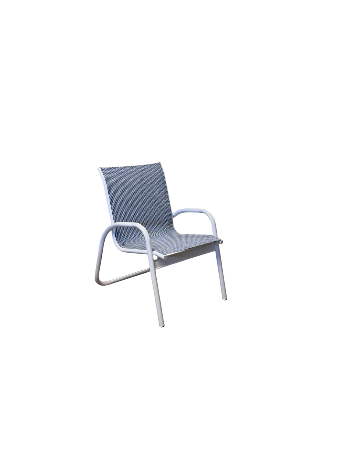 Gardenella Sling Stacking Arm Chair