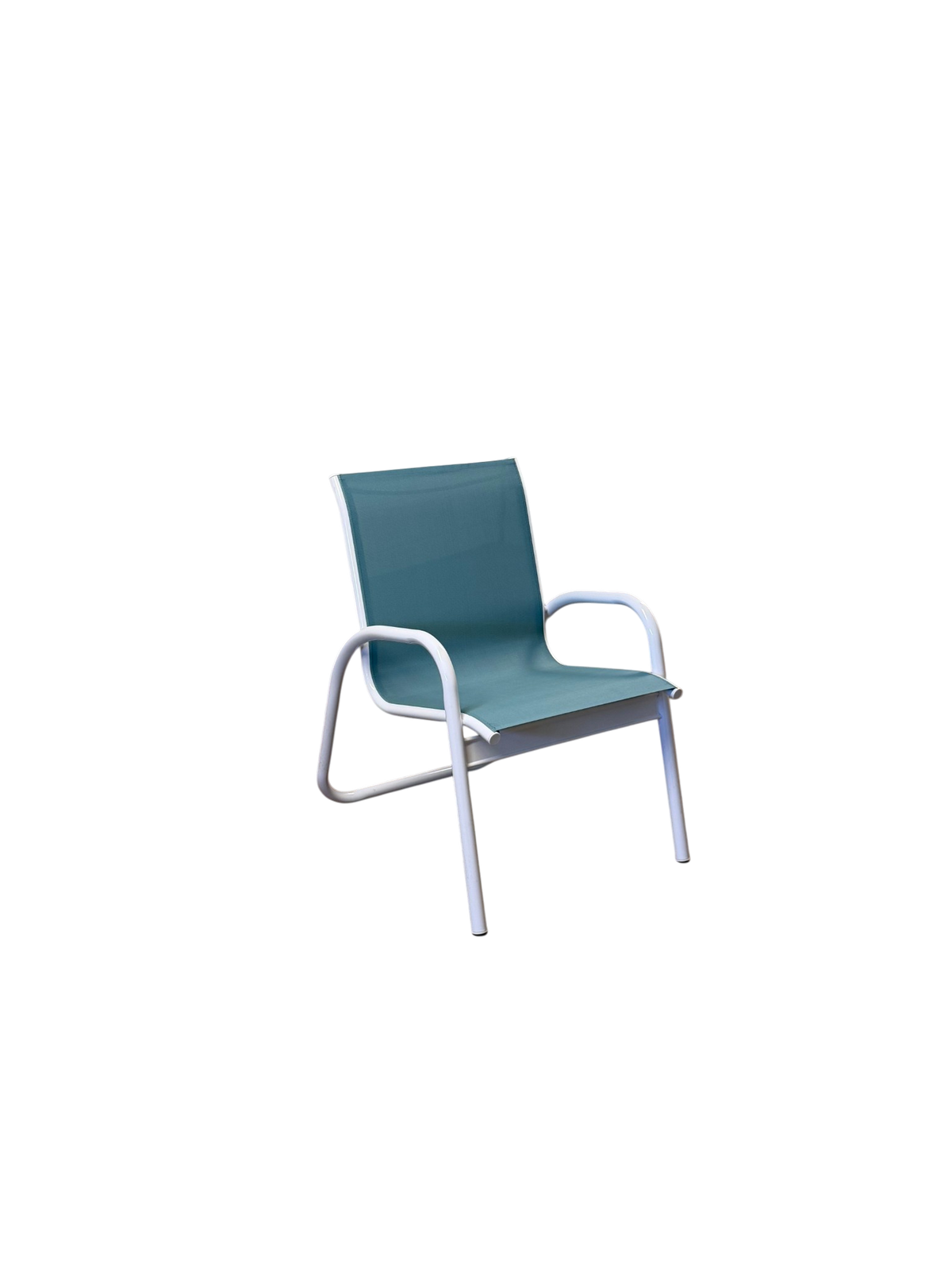 Gardenella Sling Stacking Arm Chair