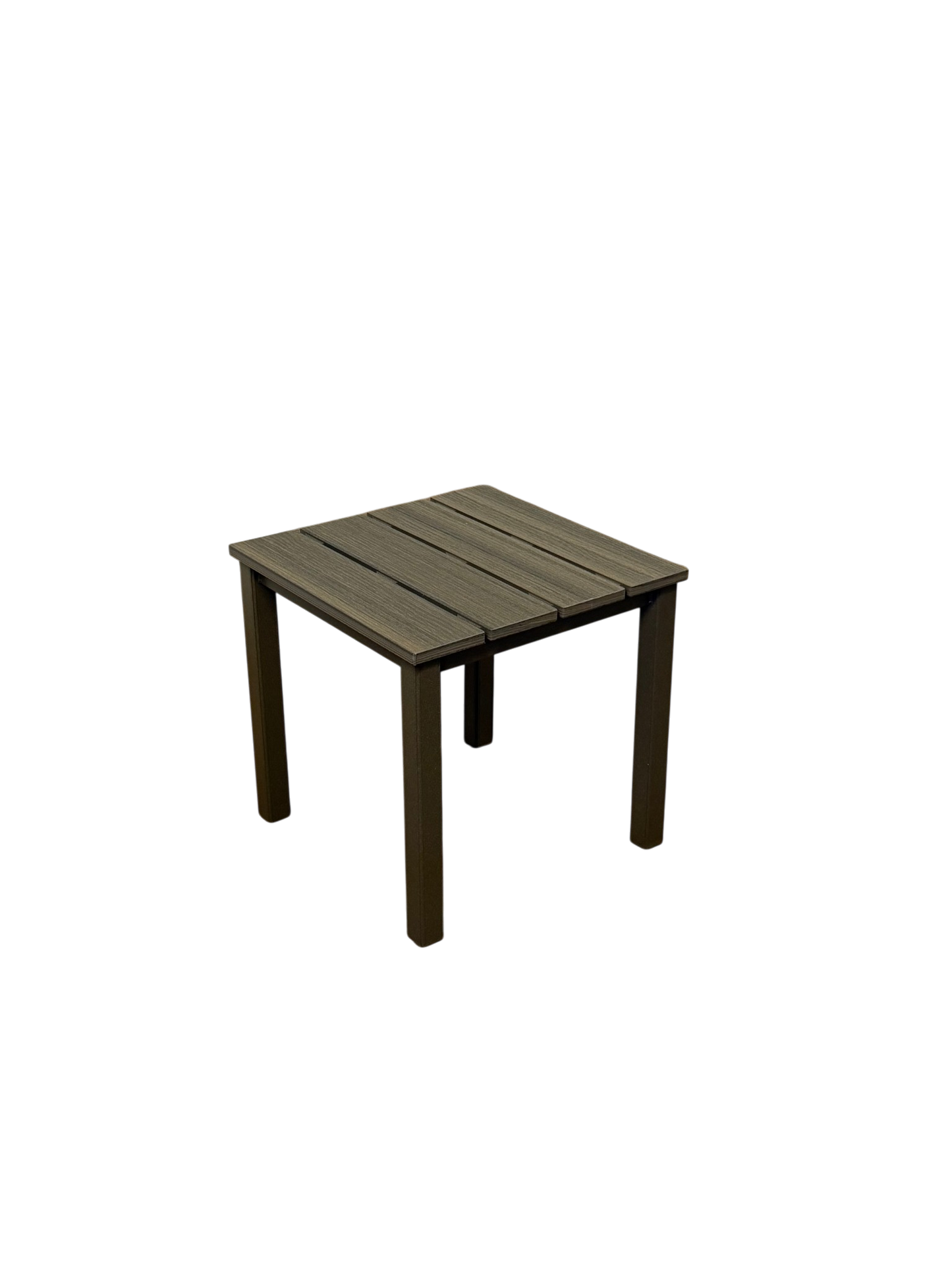 Rustic 21" Square End Table