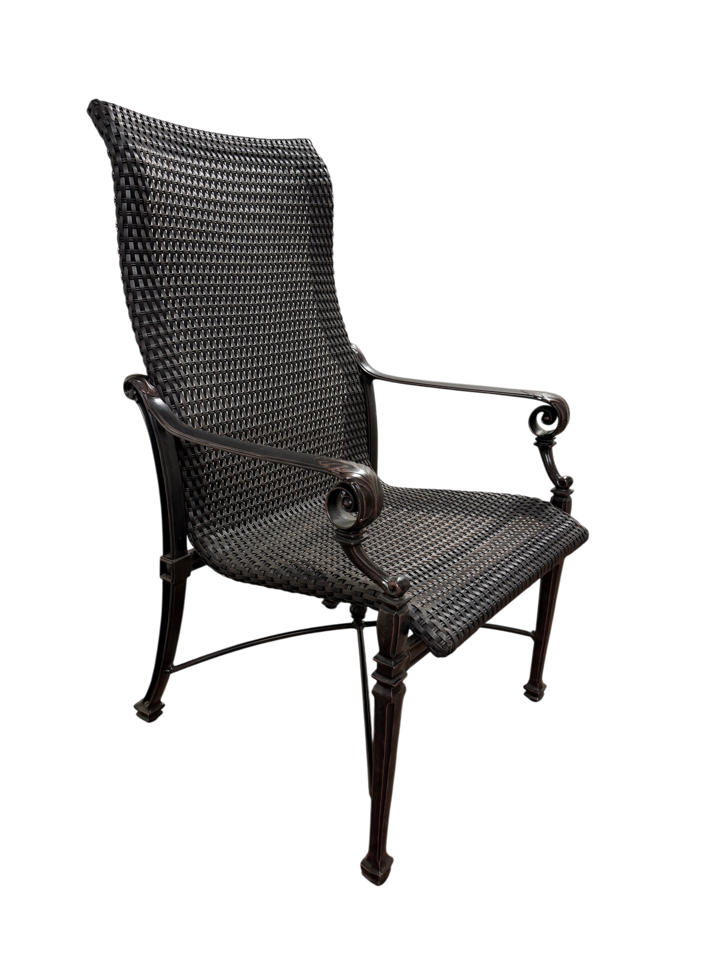 Grand Terrace Woven High Back Dining Chair