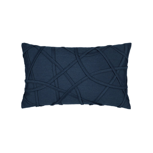 Illusion Indigo 12"x20" Toss Pillow