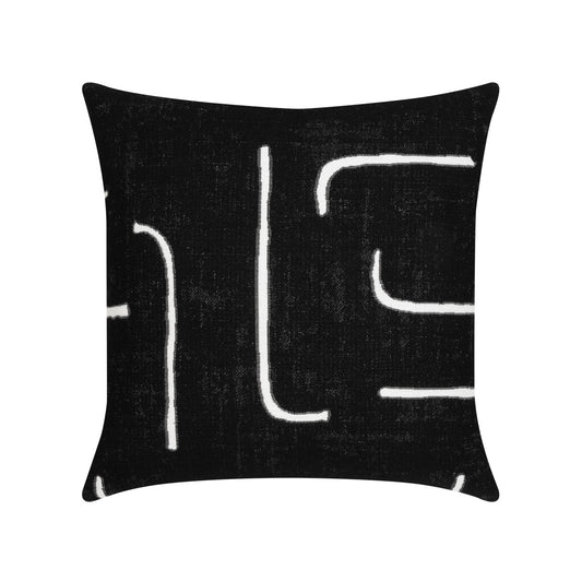Instinct Ebony 20"x20" Toss Pillow
