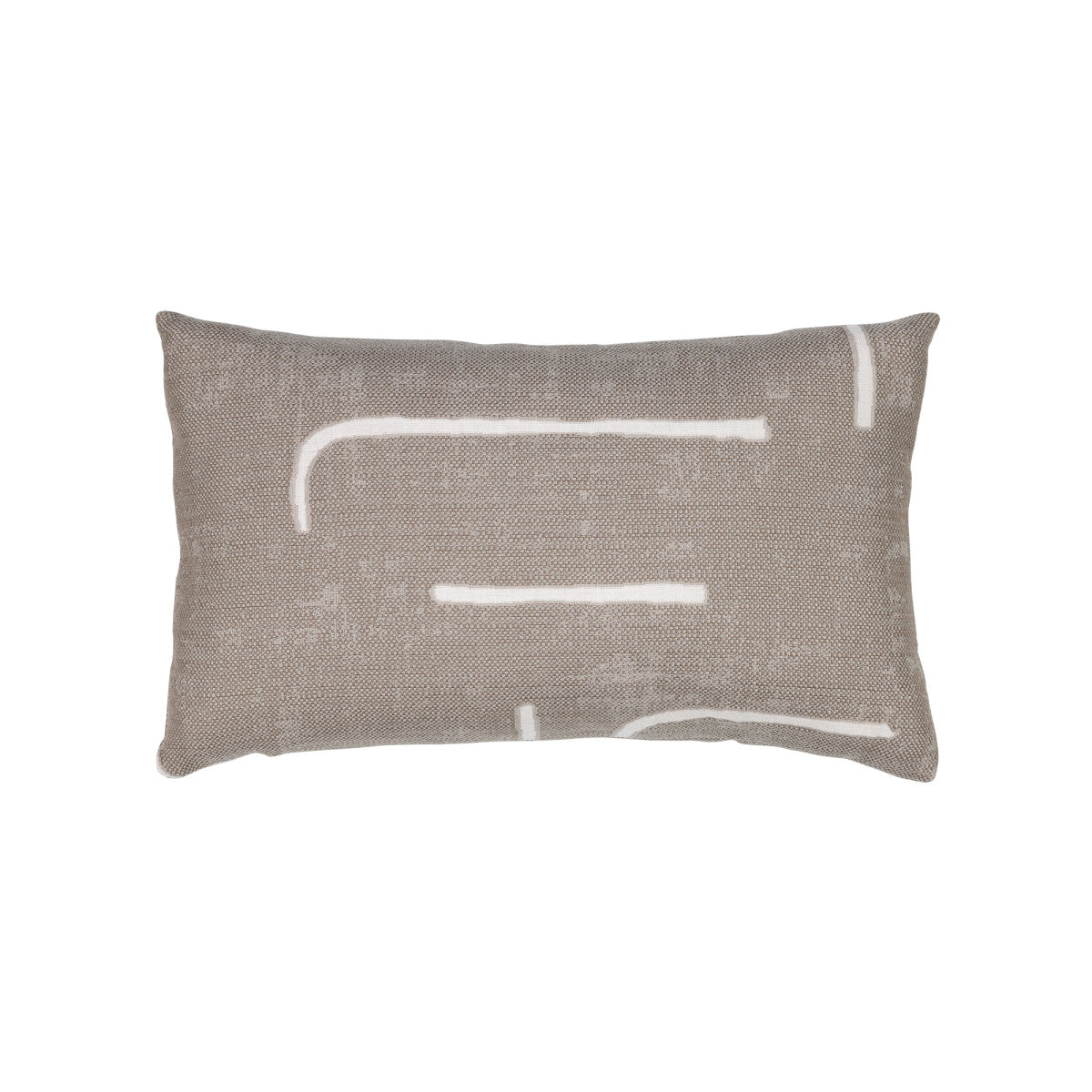 Instinct Taupe 12"x20" Toss Pillow