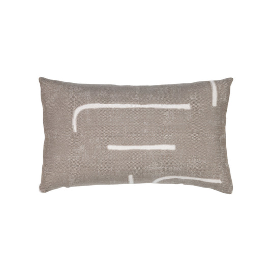 Instinct Taupe 12"x20" Toss Pillow
