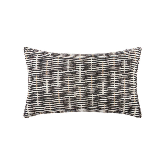 Intertwine Ebony 12"x20" Toss Pillow