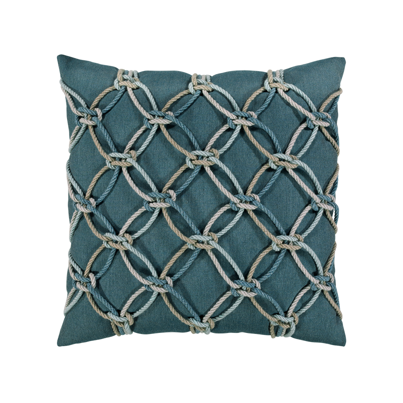 Lagoon Rope 20"x20" Toss Pillow
