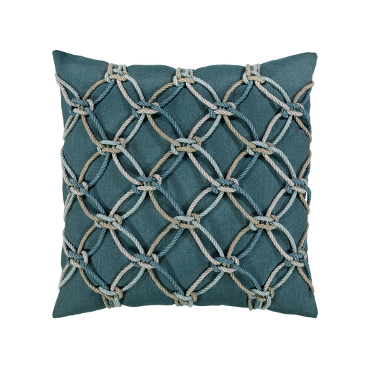 Lagoon Rope  20"x20" Toss Pillow