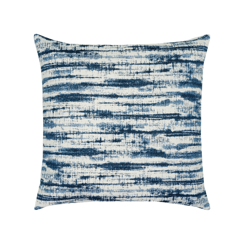Linear Indigo 22"x22" Toss Pillow *