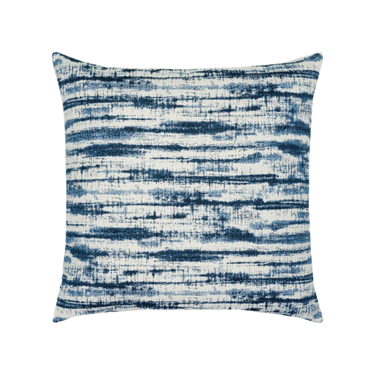Linear Indigo 22"x22" Toss Pillow *