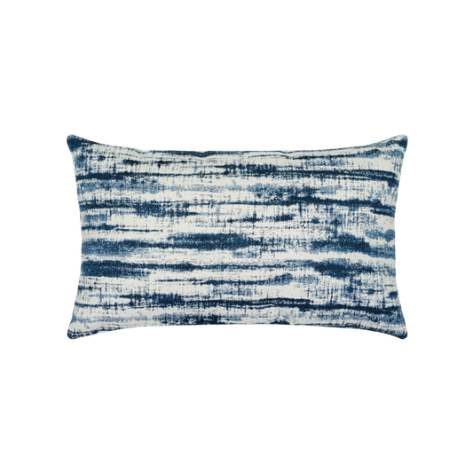 Linear Indigo 12"x20" Toss Pillow