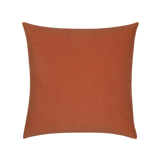 Lush Velvet Papaya 20"x20" Toss Pillow