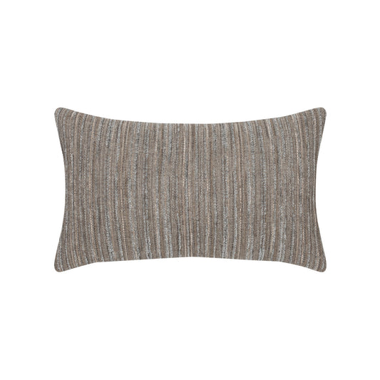 Luxe Stripe Pewter 12"x20" Toss Pillow