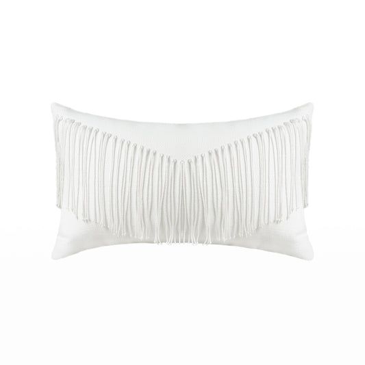 Mane Blanc 12"x20" Toss Pillow