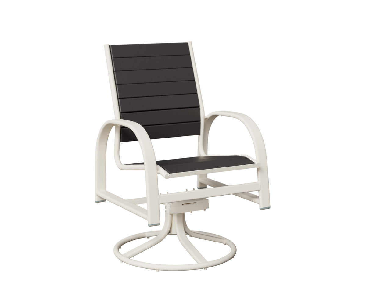 Murphy Poly Swivel Rocker Dining Chair