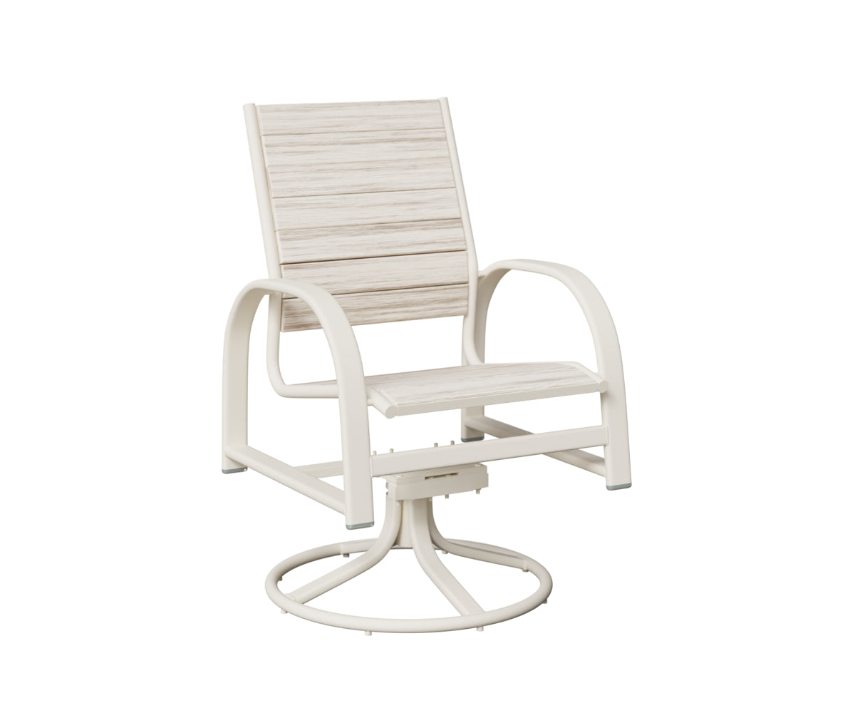 Murphy Poly Swivel Rocker Dining Chair