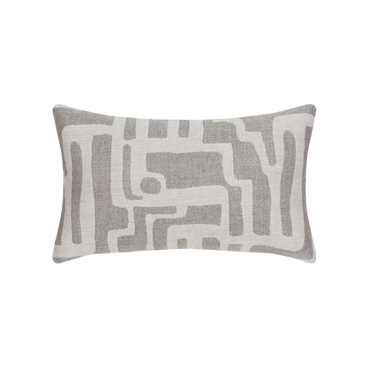 Noble Pewter 12"x20" Toss Pillow