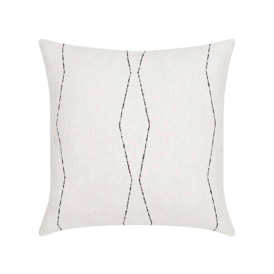 Oblique Ebony 22"x22" Toss Pillow *