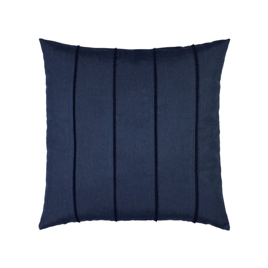 Quadrille Indigo 20"x20" Toss Pillow