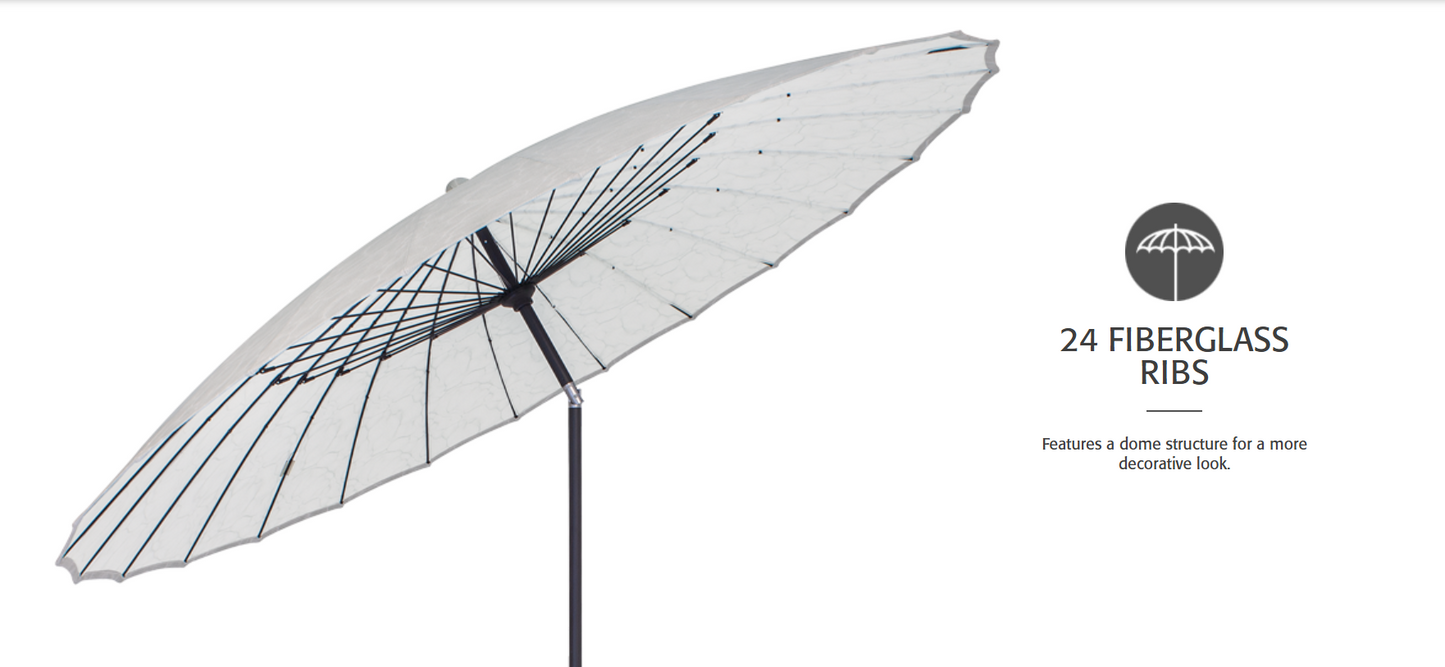 Shanghai Collar Tilt 10' Octagon Umbrella